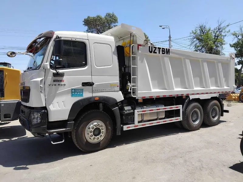 Автосамосвал Howo-T7S 6x4 - 25 т / 20 куб.м Sunhunk