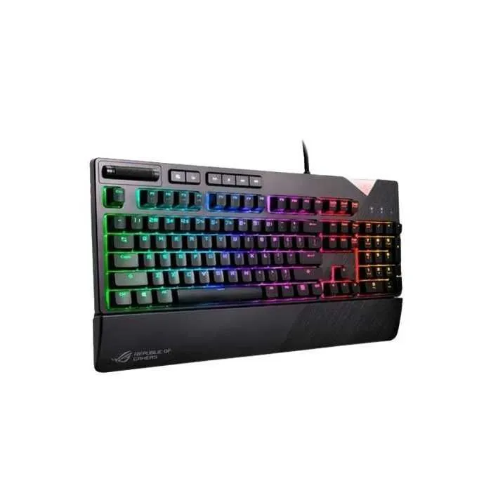 ! ASUS|ROG STRIX|FLARE|Cherry MX Red klaviaturasi, QQS bilan narxi 2