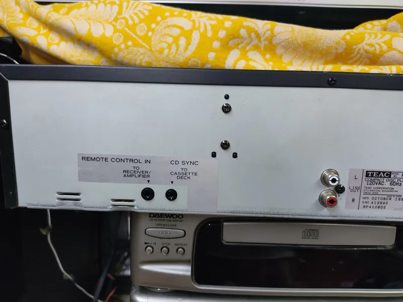 TEAC pd-d900 cd проигрыватель — фото 3