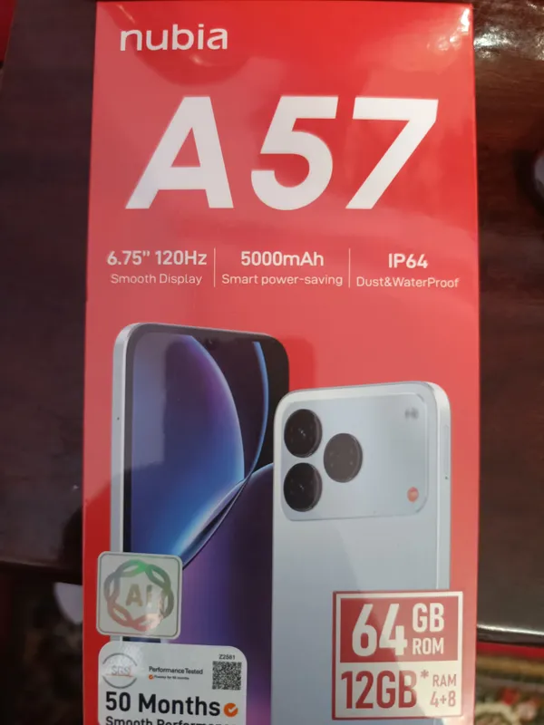 nubia A57 1