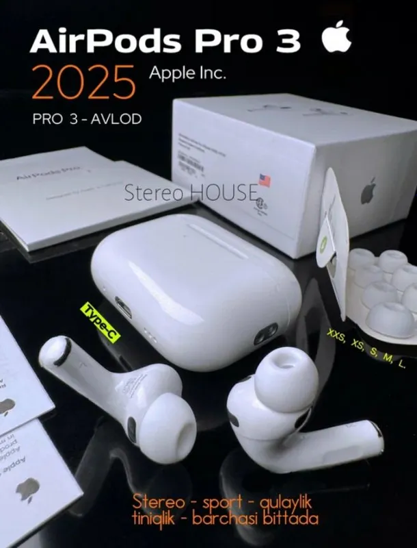 YENGI ! Airpods Pro 3 / ANC Premium | Dostavka ! 2