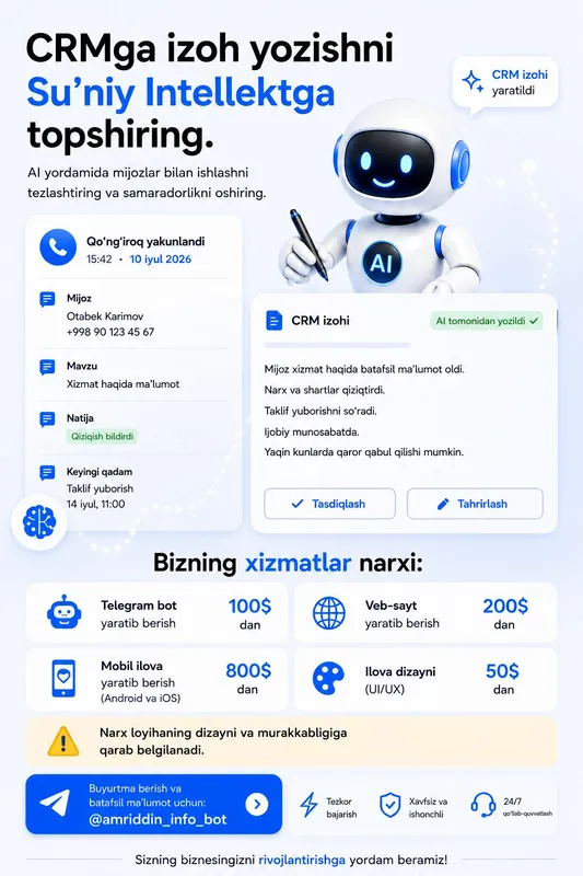 IT-работа: от 50$ до 800$