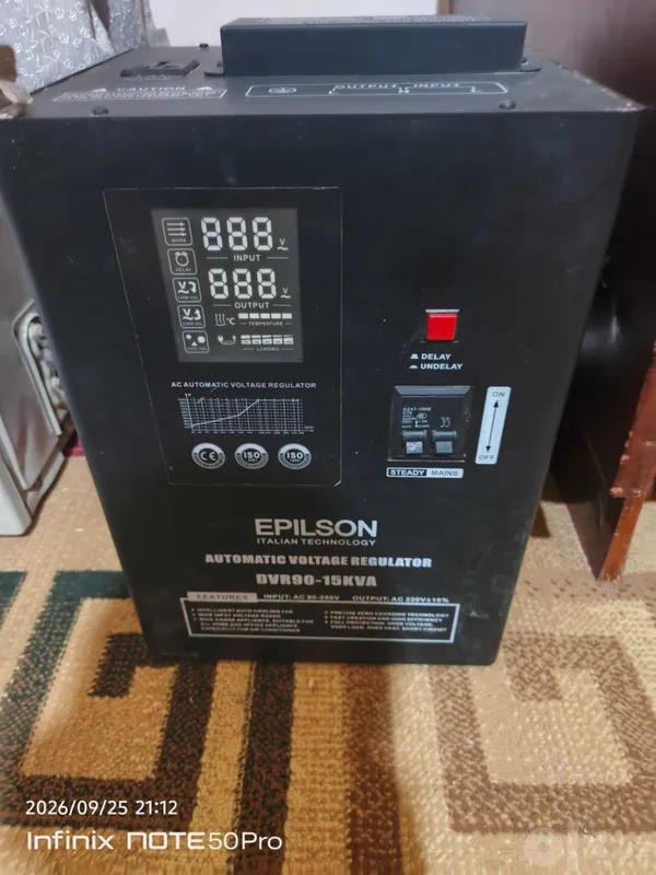 Стабилизатор EPILSON DVR90-15KVA 1 Стабилизатор EPILSON DVR90-15KVA 1