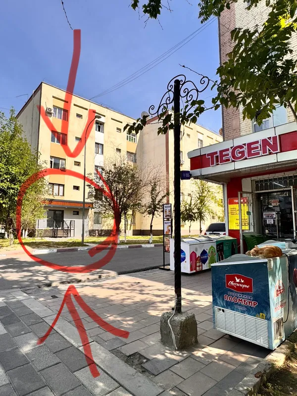 А.Фитрата(Рисовый) Первая линия 64кв Фасад 20м Две входные группы. — фото 3
