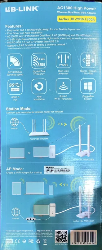 Беспроводной Wifi adapter LB-Link — фото 3