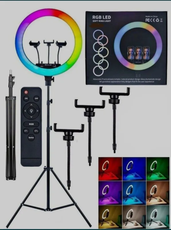 Selfiy lampa RGB LED sotiladi — фото 3