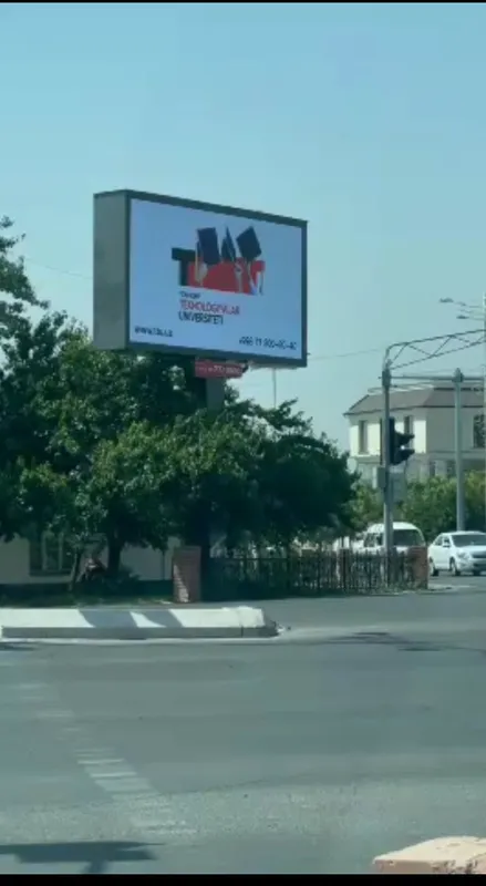 Led ekranda tashqi reklama/Наружная реклама в Бухаре/Лед экранда рекла