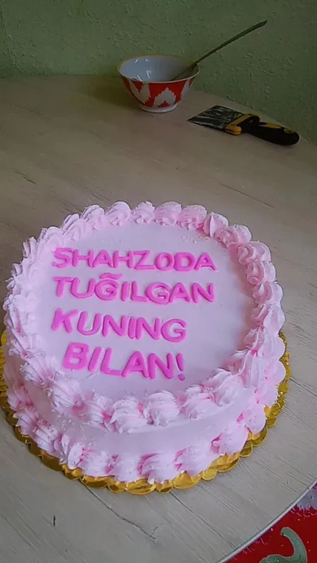 chiroyli shirin tort