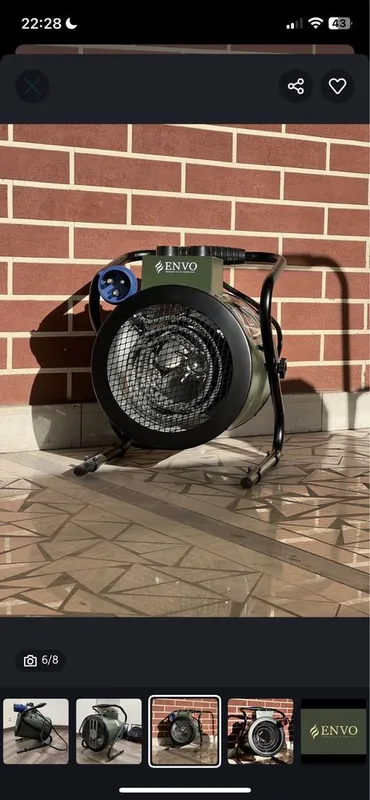 Безопасный обогреватель ENVO - не сушит воздух | Подходит для детей