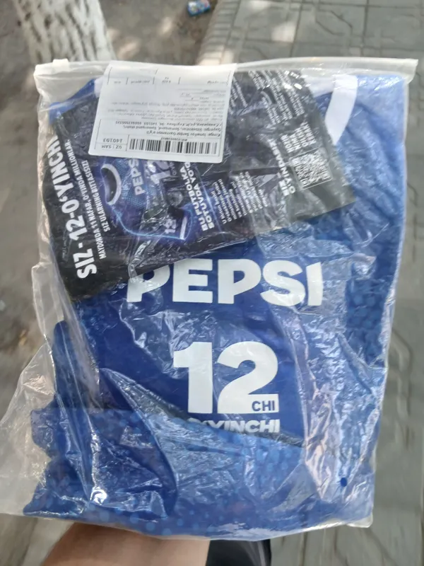 pepsi 12 o'yinchi kiyimi sotaman srochana