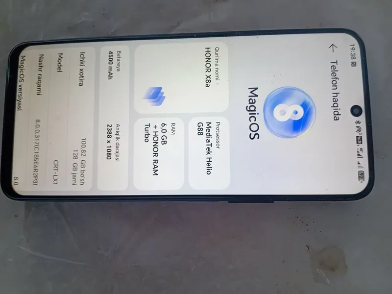 Honar x8A sotiladi