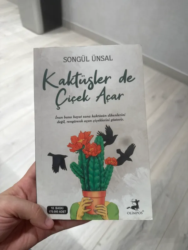 Turkcha Kitob “Kaktüsler de Çiçek Açar”