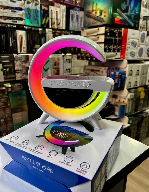 Умная колонка RGB устройство с функцией ночника/будильника.