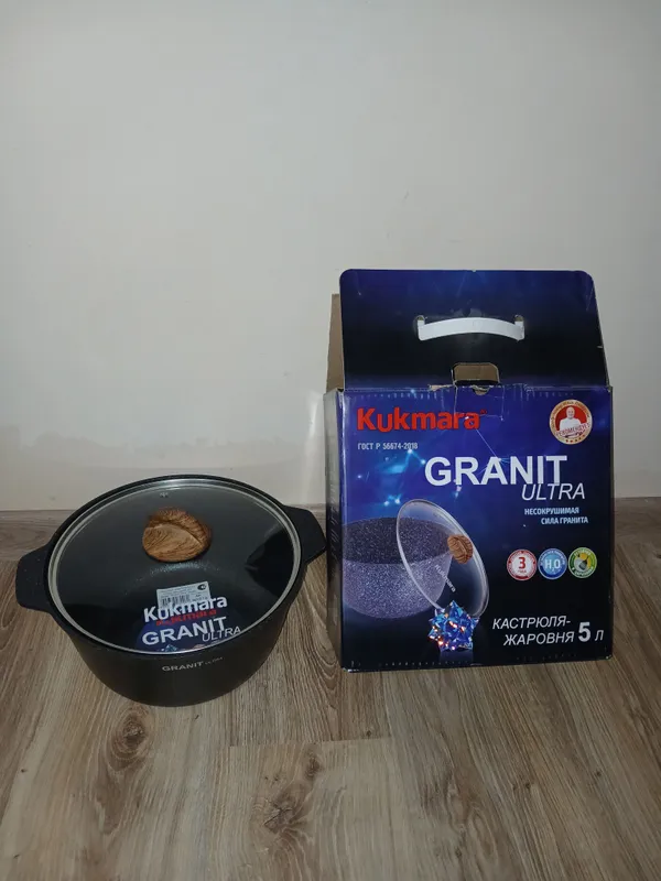 Kukmara granit qozon 5l Kukmara granit qozon 5l