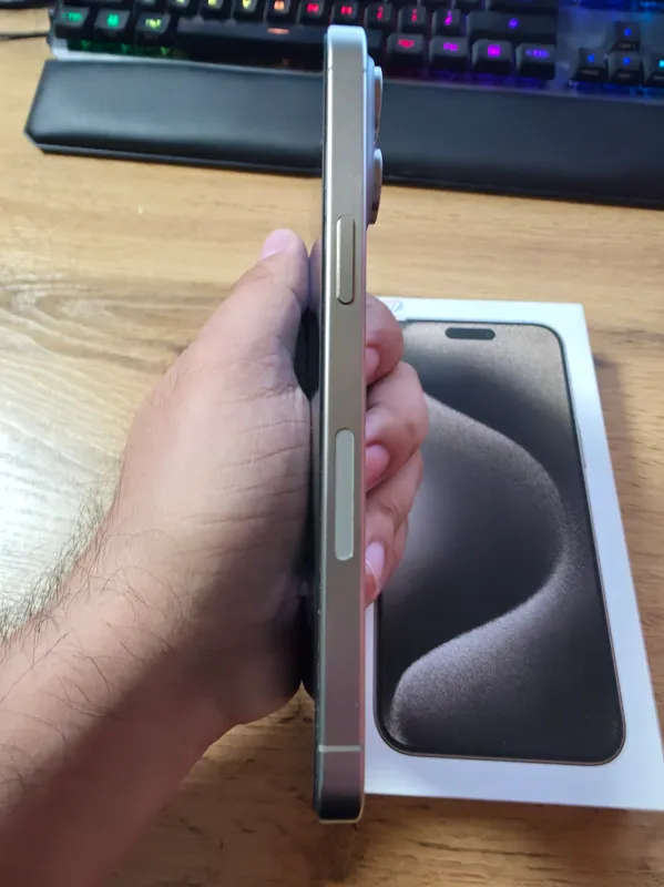 Iphone 15 Pro Max 1tb (LLA) Natural Titanium ESim — фото 3