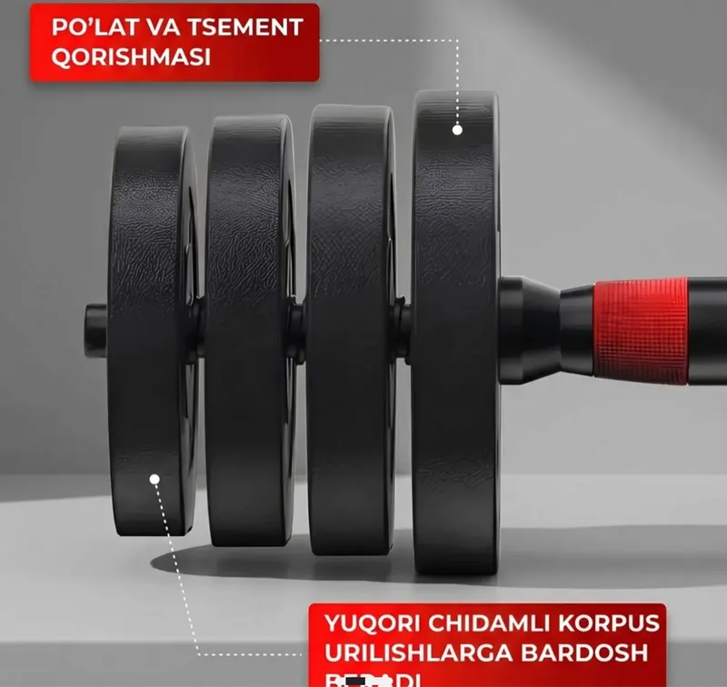 Gantrl uy sharayitida shugulanish uchun 15 kg 2