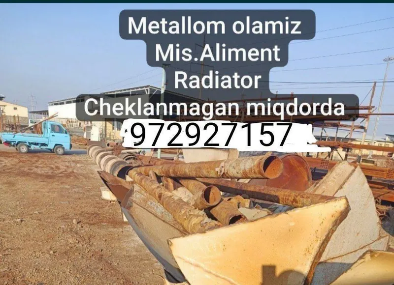 МЕТАЛЛОМ Металлолом Metallom olamiz