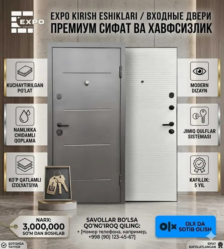 Темир эшиклар | Входные железные двери | Установка и доставка — фото 7