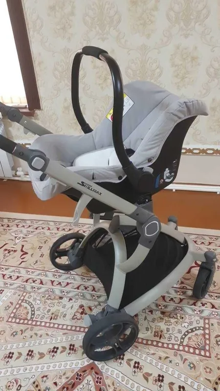 Skillmax bolalar kalyaskasi + Avtokreslo (2 in 1 / Transformator) 2