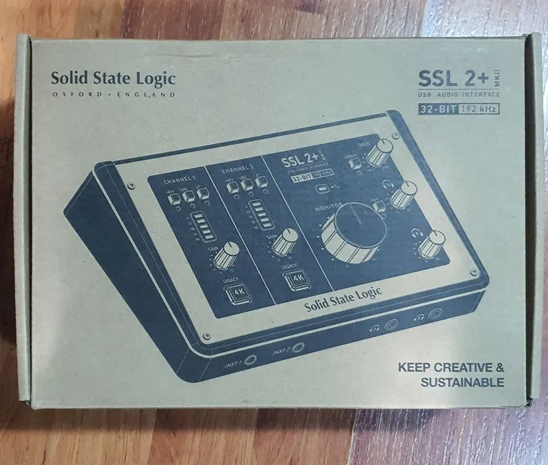 SSL 2+ MKII 32-BIT 192 kHz Yangi. 3 SSL 2+ MKII 32-BIT 192 kHz Yangi. 3