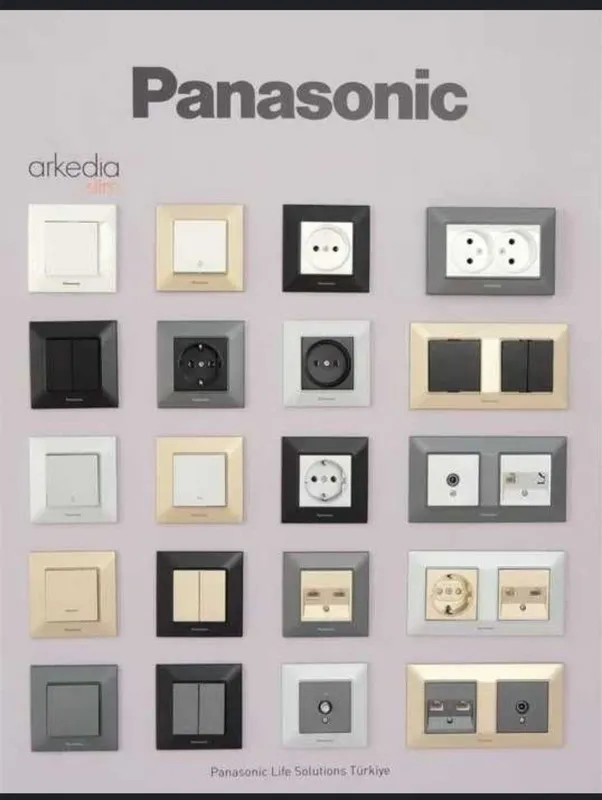 Розетки и выключатели от фирмы Viko by Panasonic — фото 1
