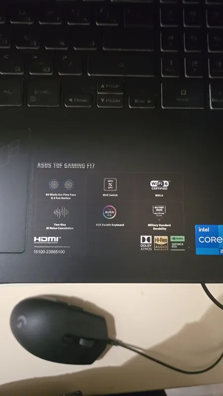 Asus tuf gaming f17
