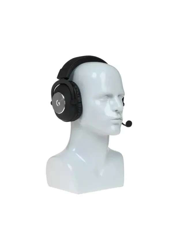 Игровые проводные наушники LOGITECH G PRO X Wired Gaming Headset Blue Mic с чехлом — Black — фото 6