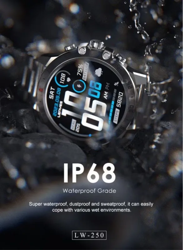 Smart Watch LENYES LW250 Black — фото 2