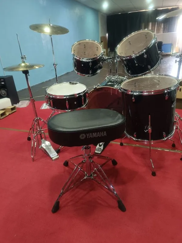 Продается ударная установка Pearl Export EXX (Jet Black) с допами — фото 5