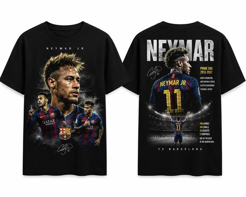 Neymar prime futbolka si imzosi bilan