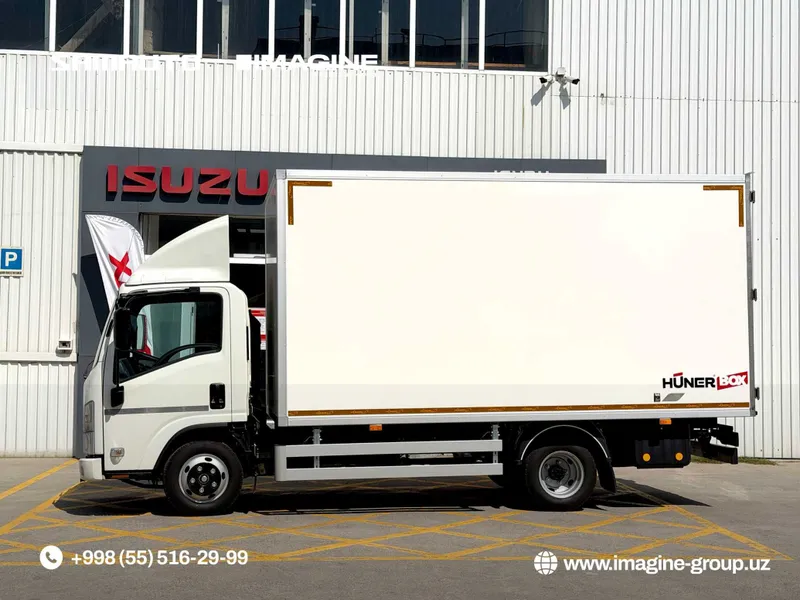 "ISUZU NMR77H" shassisi negizidagi izotermik furgon 4