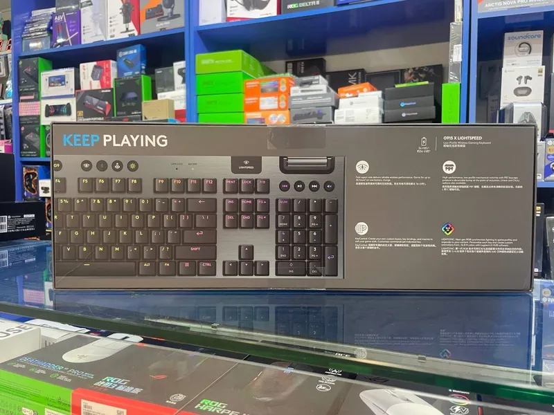 Logitech G915 X Full Size Беспроводная Механическая Клавиатура — фото 1