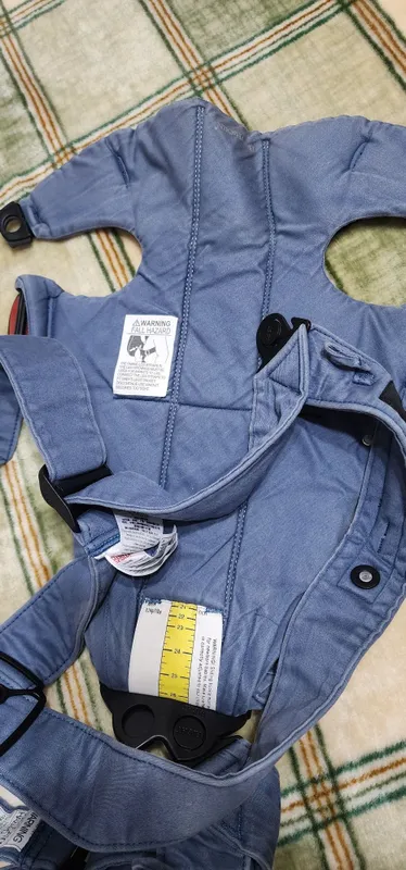 BabyBjorn Mini, Woven, индиго — фото 1