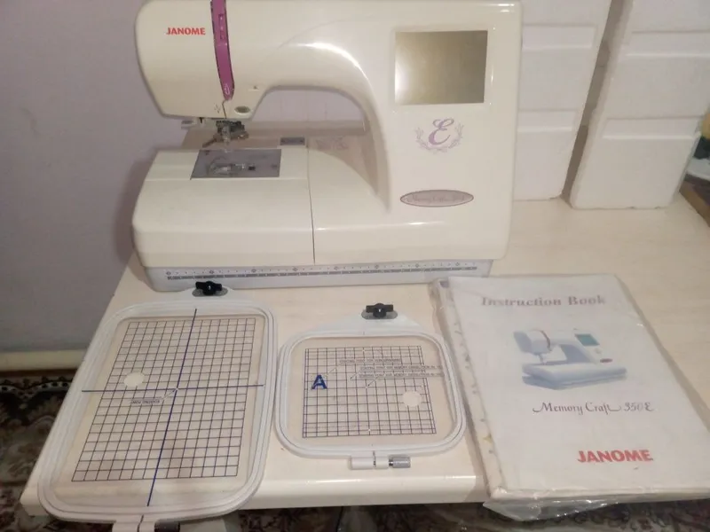 Janome 350 E rusumli vishivka mashinkasi — фото 1