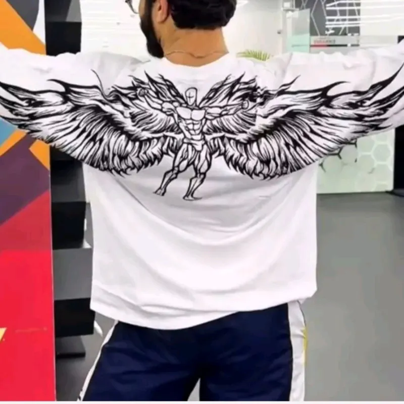 Футболка Qanotli Oversize. 2 Футболка Qanotli Oversize. 2