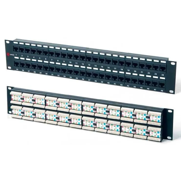 Patch Panel 48 Port cat 6 коммутационная панель патч панель