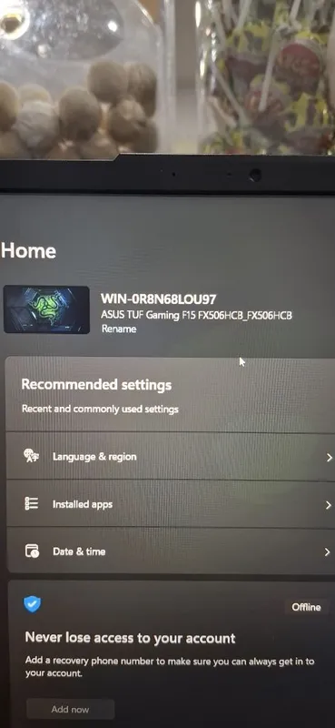 Asus tuf Gaming 15