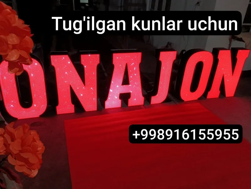 Onajon Otajon dekoratsiya xizmati 300 000 so'm