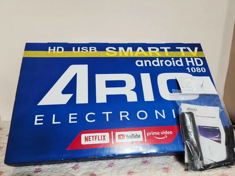 Sotiladi: ARIO 32" Android Smart TV — yangi, ishlatilmagan