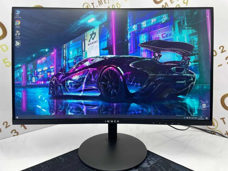 Monitor IMMER 24 CURVED "MVA" 75hz /Arzon manitor lar bor yana kanalda