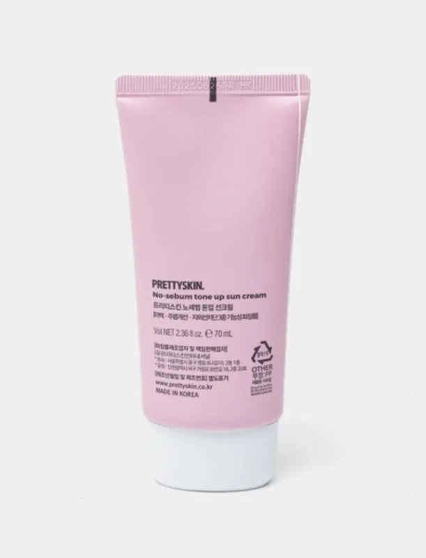 spf 50 pa+++ Prettyskin no-sebum tone up 4 spf 50 pa+++ Prettyskin no-sebum tone up 4
