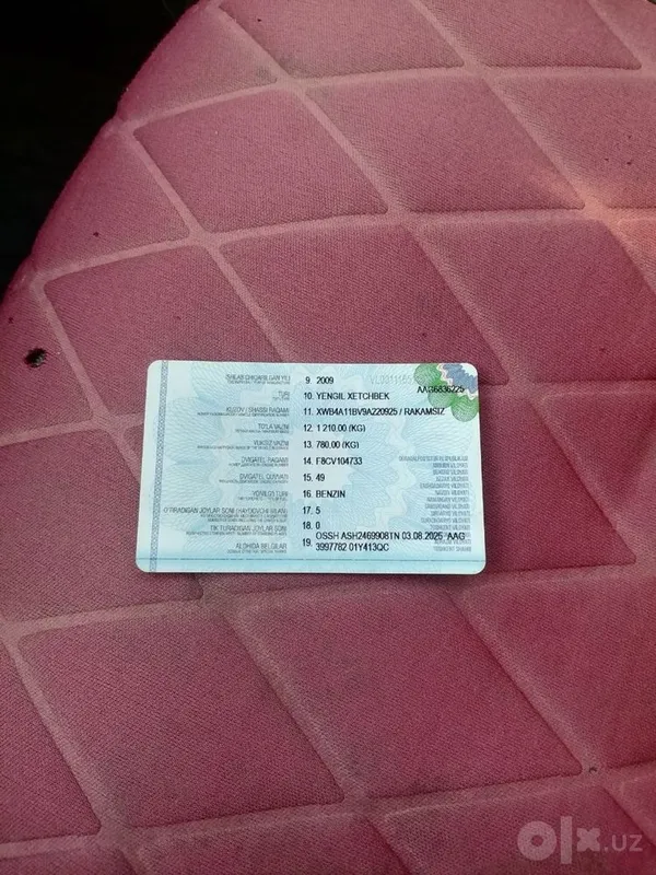 Matiz, автомат, 2009 год 6 Matiz, автомат, 2009 год 6