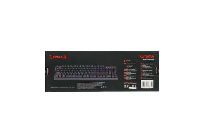 { Клавиатура Redragon Surara USB 4 { Клавиатура Redragon Surara USB 4