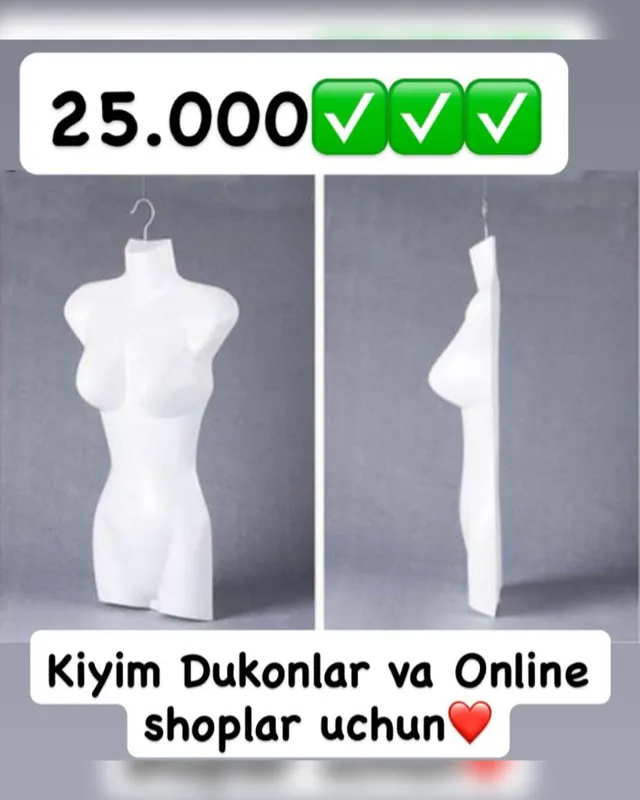 Taza yarim maniken ham veshelka satiladi — фото 1