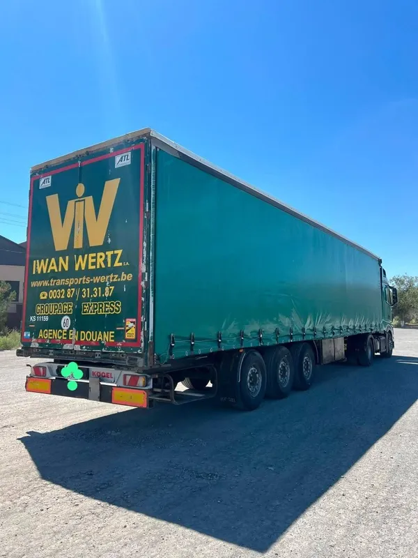 Mercedes Actros EURO 6 + KOGEL Прицеп Сотилади 5
