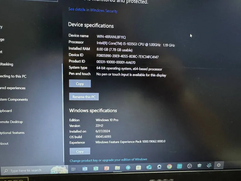 Acer Aspire 3 (Intel-i5, 1TB HDD+256GB SDD, 8GB RAM) — фото 3