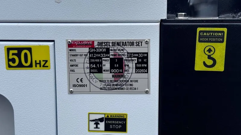 30 kw dizel generator Exclusive — фото 1
