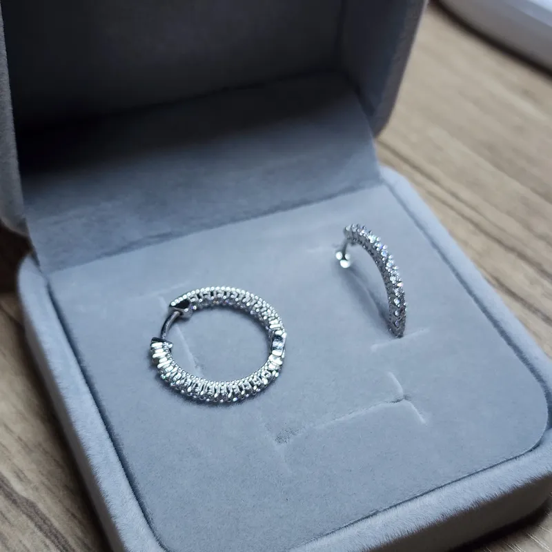 Серебряные серьги 10