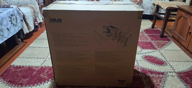 Компьютерный кейс Asus Tuf Gaming GT501 Black (б/у) 2
