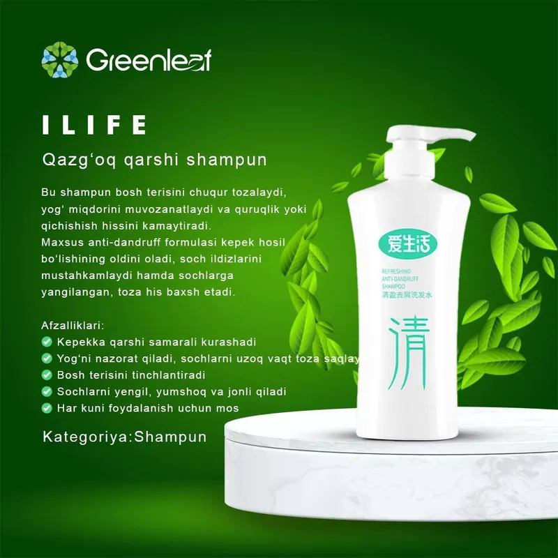 greenlayf mahsuloti tabiiy mahsulot
